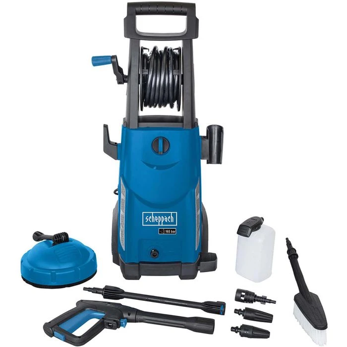 Scheppach Hochdruckreiniger HCE2200, 5907702905, Flächenreiniger & Schlauchtrommel, 468 L/h, 160bar 3 Scheppach Hochdruckreiniger HCE2200, 5907702905, Flächenreiniger & Schlauchtrommel, 468 L/h, 160bar