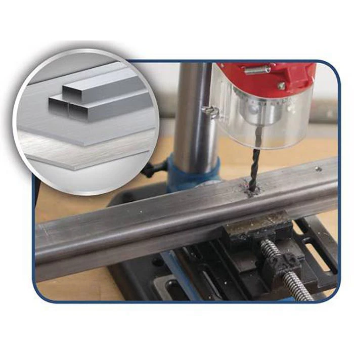 Scheppach Tischbohrmaschine DP16VLS, 500 W, 5 Drehzahlstufen, Positions-Laser, Schraubstock 6 Scheppach Tischbohrmaschine DP16VLS, 500 W, 5 Drehzahlstufen, Positions-Laser, Schraubstock – Bild 4