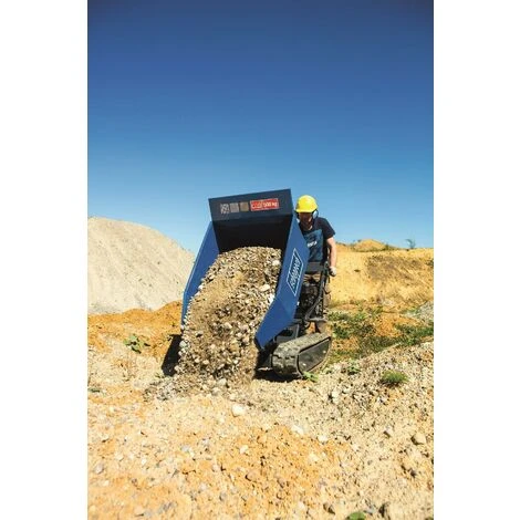 MINI RAUPENDUMPER MOTORSCHUBKARRE 196CC SCHEPPACH DP5000 6 MINI RAUPENDUMPER MOTORSCHUBKARRE 196CC SCHEPPACH DP5000 – Bild 4