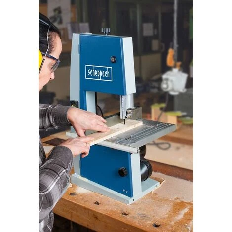 BANDSÄGE HOLZBANDSÄGE 205MM 300W SCHEPPACH BASA1 + QUERSCHNEIDLEHRE +2 SÄGEBLATT 4 BANDSÄGE HOLZBANDSÄGE 205MM 300W SCHEPPACH BASA1 + QUERSCHNEIDLEHRE +2 SÄGEBLATT – Bild 2