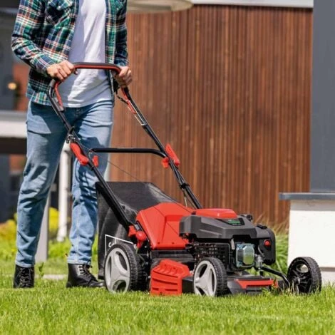 53CM BENZIN-RASENMÄHER RADANTRIEB 225CC MULCHEN FANGEN SCHEPPACH MS225-53 5 53CM BENZIN-RASENMÄHER RADANTRIEB 225CC MULCHEN FANGEN SCHEPPACH MS225-53 – Bild 3