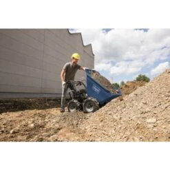 MOTORSCHUBKARRE MINIDUMPER DUMPER SCHUBKARRE 4X4 196CC SCHEPPACH DP3000 -Scheppach 35009465 3