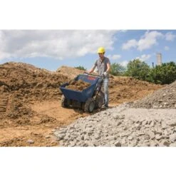 MOTORSCHUBKARRE MINIDUMPER DUMPER SCHUBKARRE 4X4 196CC SCHEPPACH DP3000 -Scheppach 35009465 4