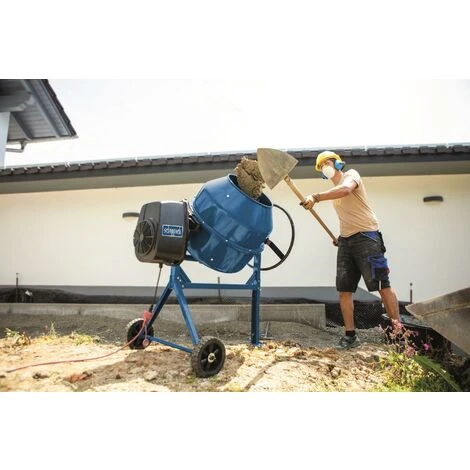 SCHEPPACH MIX160 BETONMISCHER BETONMISCHMASCHINE MÖRTELMISCHER 160L 650W 5 SCHEPPACH MIX160 BETONMISCHER BETONMISCHMASCHINE MÖRTELMISCHER 160L 650W – Bild 3