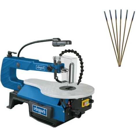Pack SCHEPPACH Dekupiersäge 405 Mm - 120W - SD1600V - Satz Mit 6 Blättern - 25 Zähne 3 Pack SCHEPPACH Dekupiersäge 405 Mm - 120W - SD1600V - Satz Mit 6 Blättern - 25 Zähne