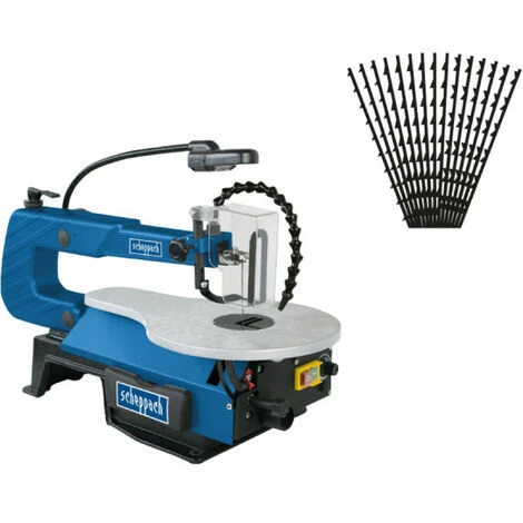 Pack SCHEPPACH Dekupiersäge 405 Mm - 120W - SD1600V - Satz Mit 60 Blättern 3 Pack SCHEPPACH Dekupiersäge 405 Mm - 120W - SD1600V - Satz Mit 60 Blättern