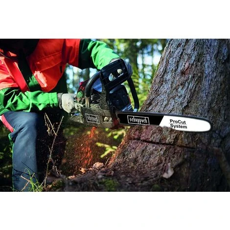 MOTORSÄGE MOTORKETTENSÄGE BENZIN 56CC KETTENSÄGE 51CM SCHEPPACH CSH56 4 MOTORSÄGE MOTORKETTENSÄGE BENZIN 56CC KETTENSÄGE 51CM SCHEPPACH CSH56 – Bild 2