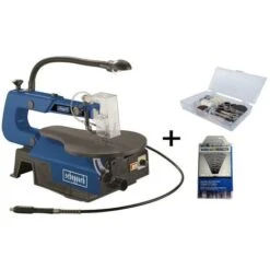 DEKUPIERSÄGE SCHEPPACH DECO-FLEX SÄGE BANDSÄGE +184 TOOL-KIT 60 KIT SÄGEBLÄTTER