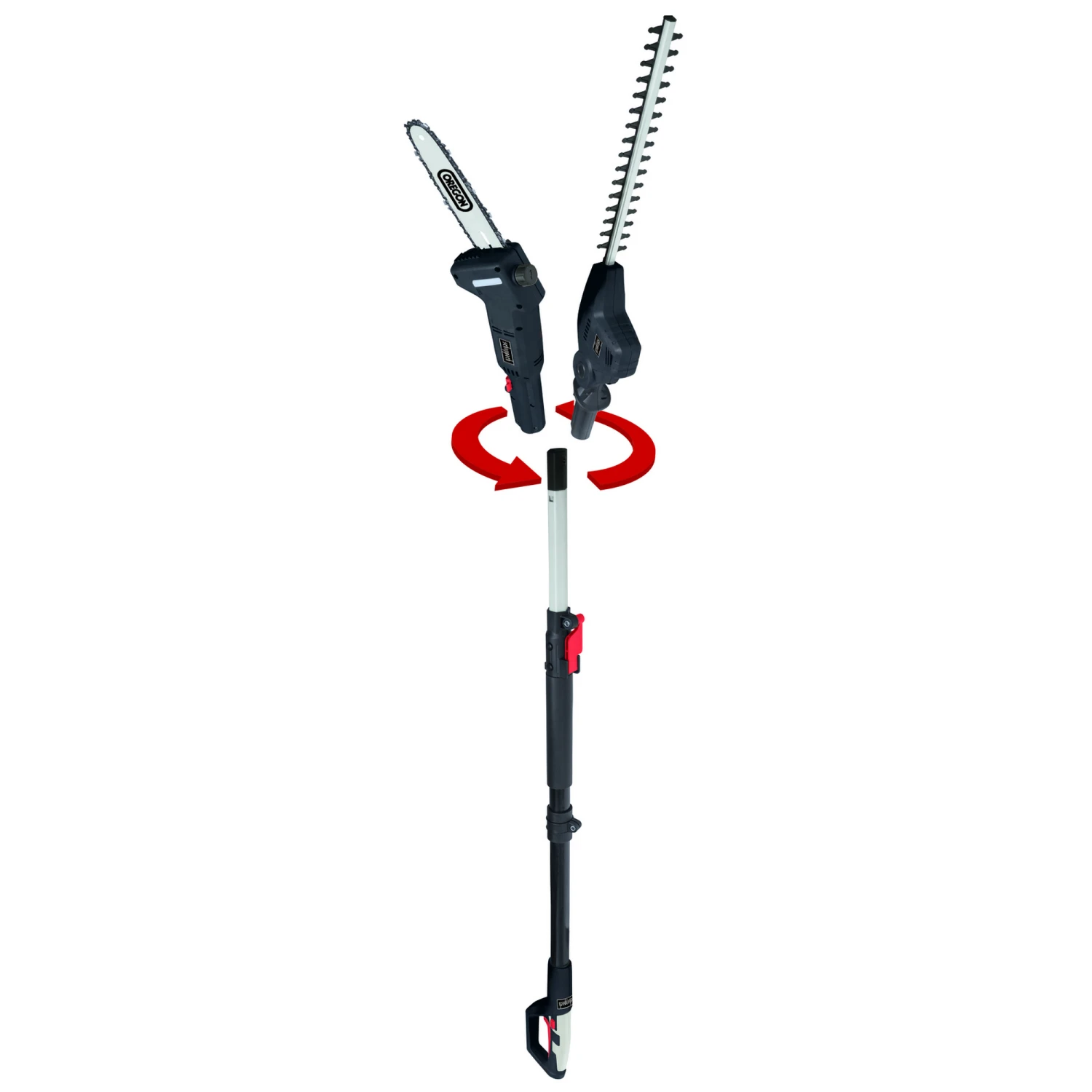 Scheppach Elektro-Multigartengerät 'TPX710' Schwarz 45 Cm, 710 W 4 Scheppach Elektro-Multigartengerät 'TPX710' Schwarz 45 Cm, 710 W – Bild 2