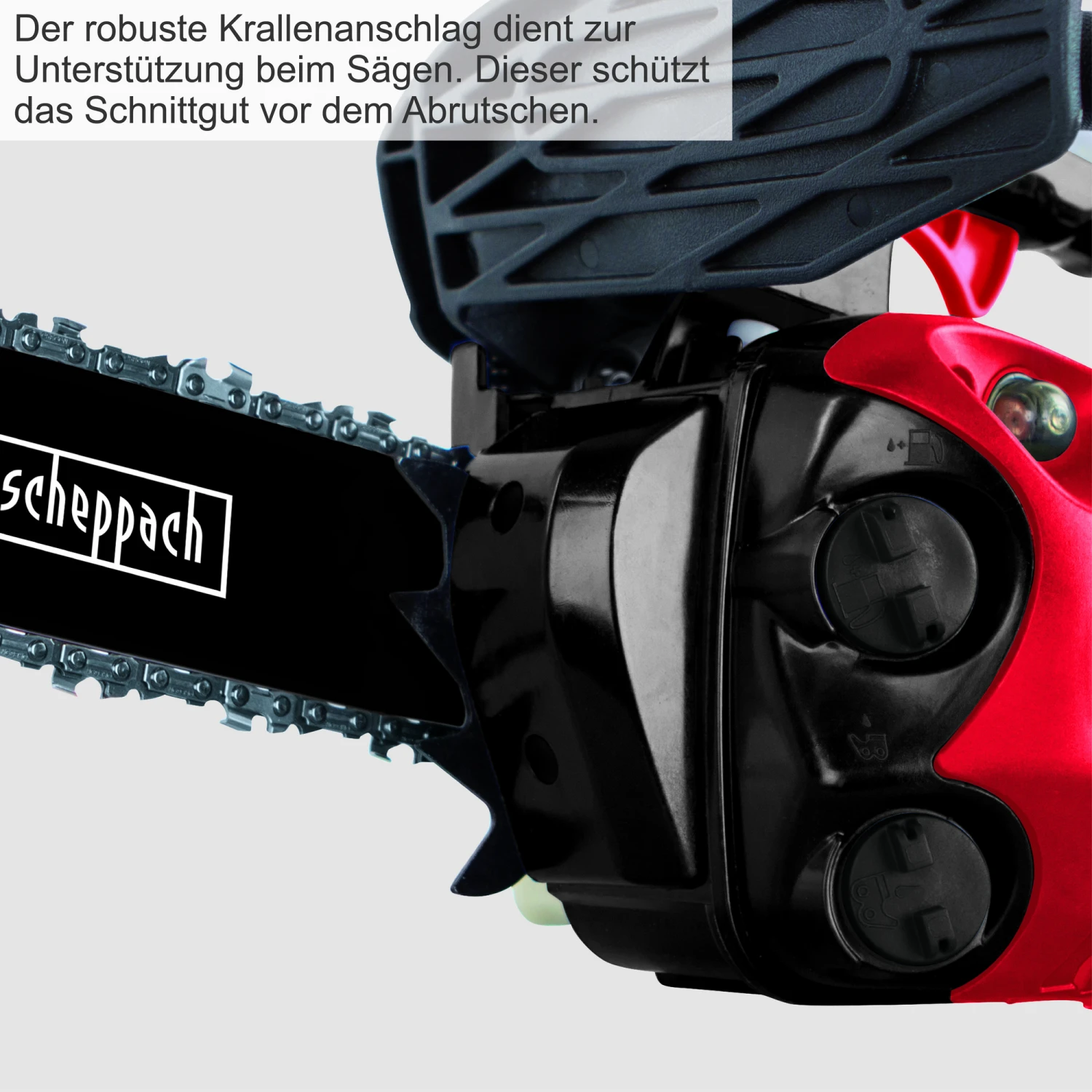 Scheppach Benzin-Kettensäge 'CSP2540' 1 PS 25,4 Cm 4 Scheppach Benzin-Kettensäge 'CSP2540' 1 PS 25,4 Cm – Bild 2