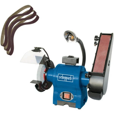 Pack SCHEPPACH 370W Kombi-Schleifmaschine - BGS700 - Satz Mit 3 Schleifbändern 3 Pack SCHEPPACH 370W Kombi-Schleifmaschine - BGS700 - Satz Mit 3 Schleifbändern
