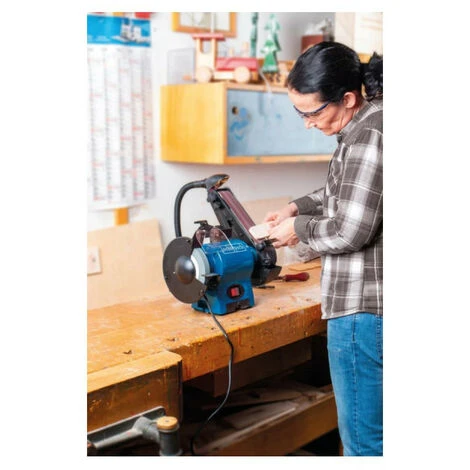 Pack SCHEPPACH 370W Kombi-Schleifmaschine - BGS700 - Satz Mit 3 Schleifbändern 6 Pack SCHEPPACH 370W Kombi-Schleifmaschine - BGS700 - Satz Mit 3 Schleifbändern – Bild 4