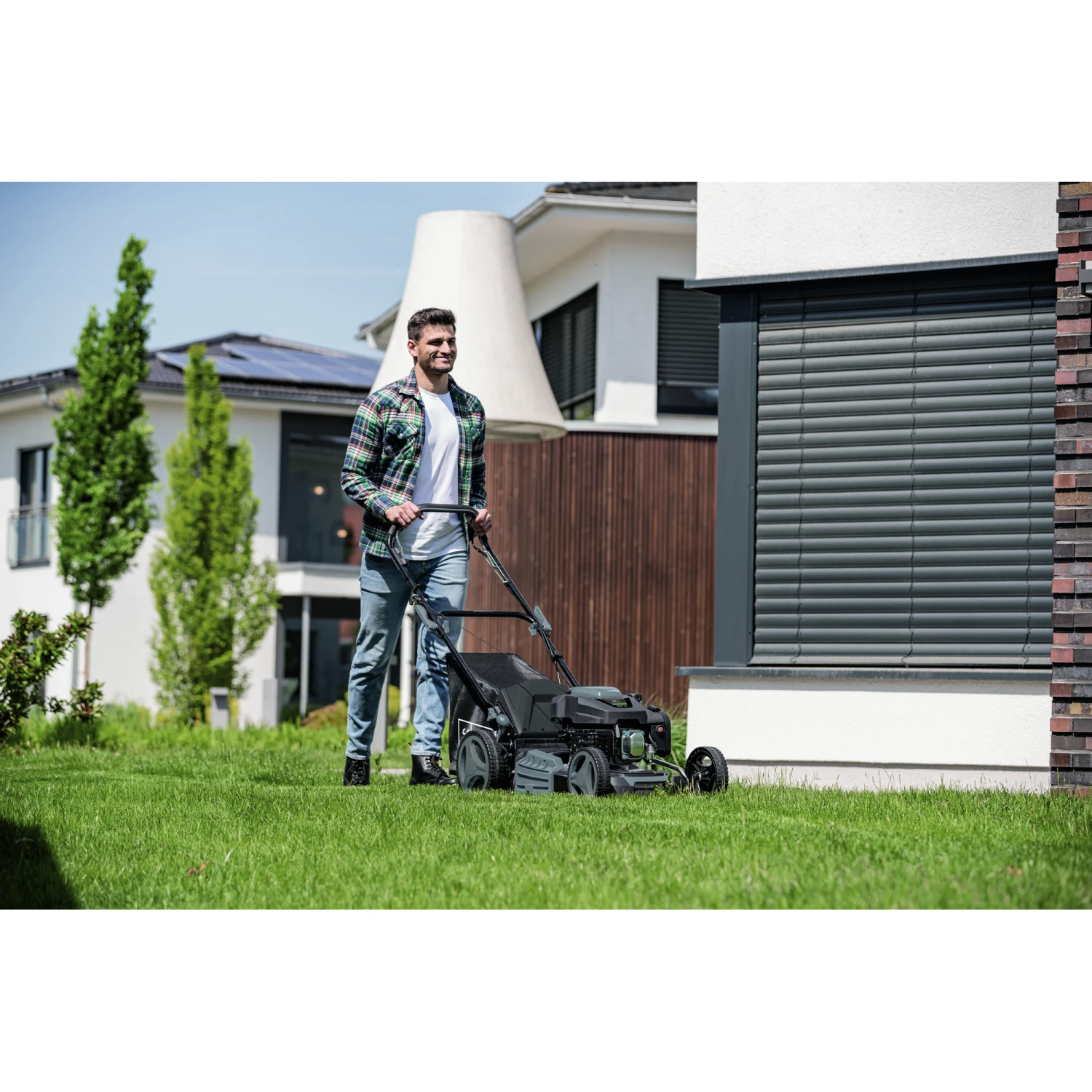 Scheppach Benzin-Rasenmäher 'LMT225-53' 7 PS / 5,15 KW 1800 M² 6 Scheppach Benzin-Rasenmäher 'LMT225-53' 7 PS / 5,15 KW 1800 M² – Bild 4