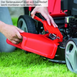 Scheppach Benzin-Rasenmäher 'MS200-51E' 3,8 KW 1600 M² 10 Scheppach Benzin-Rasenmäher 'MS200-51E' 3,8 KW 1600 M² -Scheppach 4151579 04