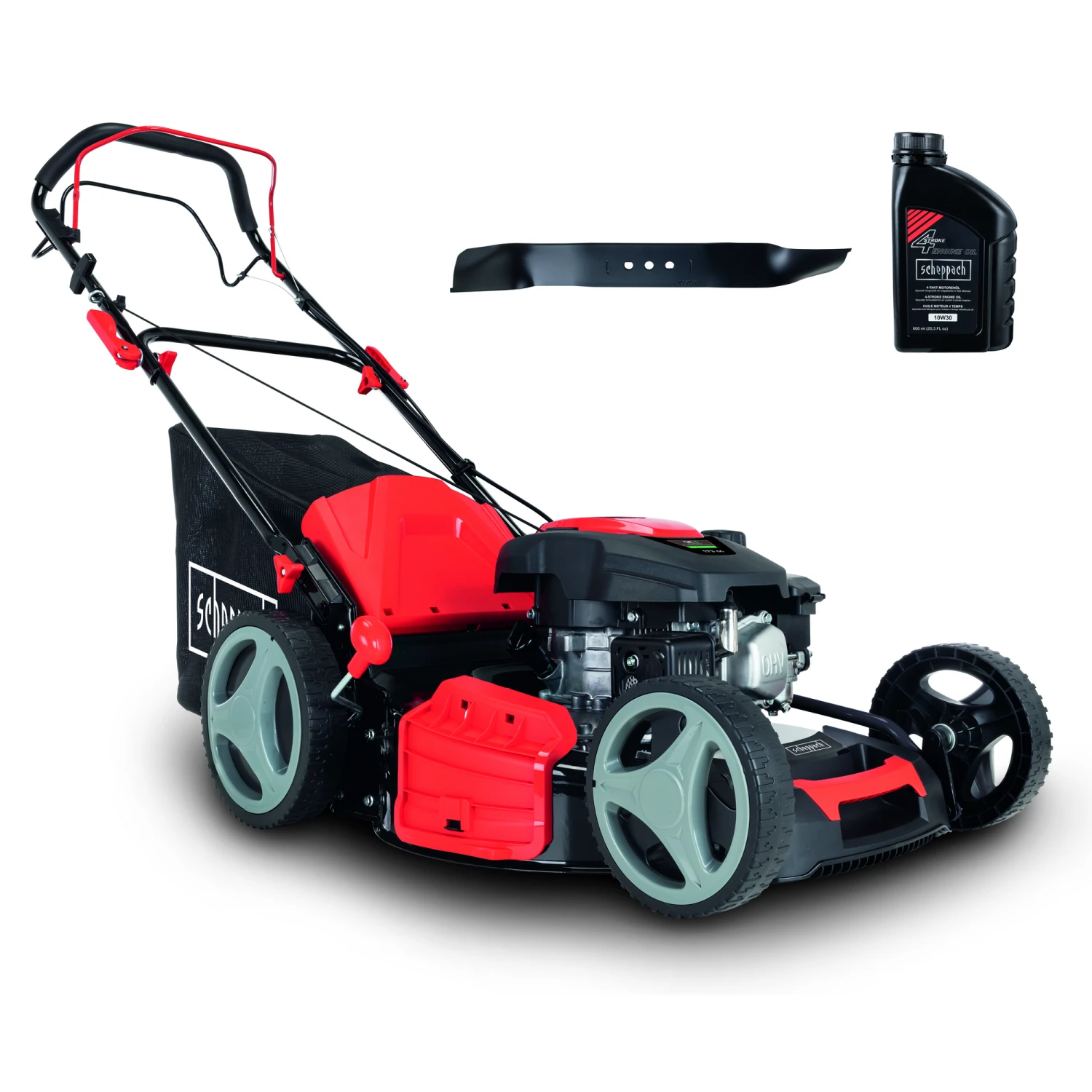 Scheppach Benzin-Rasenmäher 'MS173-51' 3 KW 1600 M² 3 Scheppach Benzin-Rasenmäher 'MS173-51' 3 KW 1600 M²