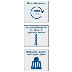 Scheppach Bohrerschleifer DBS800 Für Bohrer Von 3,0 - 13 Mm 80W -Scheppach 43857871 5