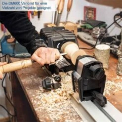 Scheppach DM600VARIO Drechselbank Drechselmaschine Drehbank 600mm + Planscheibe -Scheppach 43857944 5