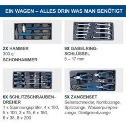 Scheppach Werkstattwagen TW1100 Bestückt 70 Teile Werkzeugset Schubladenwagen 10 Scheppach Werkstattwagen TW1100 Bestückt 70 Teile Werkzeugset Schubladenwagen -Scheppach 43858035 4