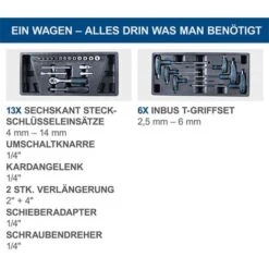 Scheppach Werkstattwagen TW1100 Bestückt 70 Teile Werkzeugset Schubladenwagen 11 Scheppach Werkstattwagen TW1100 Bestückt 70 Teile Werkzeugset Schubladenwagen -Scheppach 43858035 5