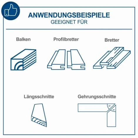 Scheppach Tischkreissäge HS80 1200W, 210mm Sägeblatt, 48mm Schnitthöhe 3 Scheppach Tischkreissäge HS80 1200W, 210mm Sägeblatt, 48mm Schnitthöhe – Bild 2