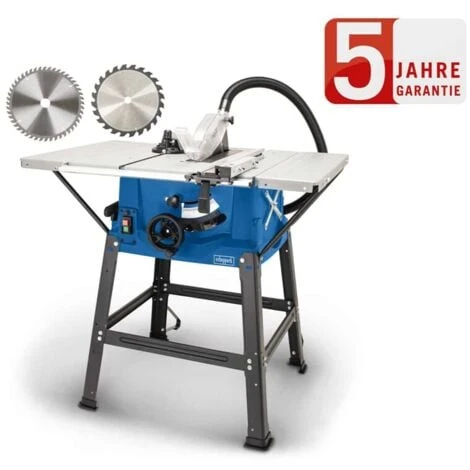 Scheppach Tischkreissäge HS100S 2000 W, Mit Untergestell, 2 Tischverbreiterungen 3 Scheppach Tischkreissäge HS100S 2000 W, Mit Untergestell, 2 Tischverbreiterungen