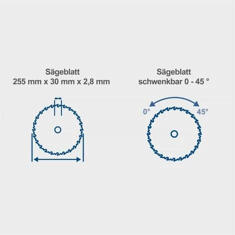 Scheppach Tischkreissäge HS100S 2000 W, Mit Untergestell, 2 Tischverbreiterungen 7 Scheppach Tischkreissäge HS100S 2000 W, Mit Untergestell, 2 Tischverbreiterungen – Bild 5