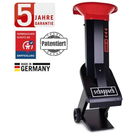 Scheppach Elektro Gartenhäcksler BIOSTAR 3000, 230V, 3000W, Ast-Ø Max.45mm 3 Scheppach Elektro Gartenhäcksler BIOSTAR 3000, 230V, 3000W, Ast-Ø Max.45mm