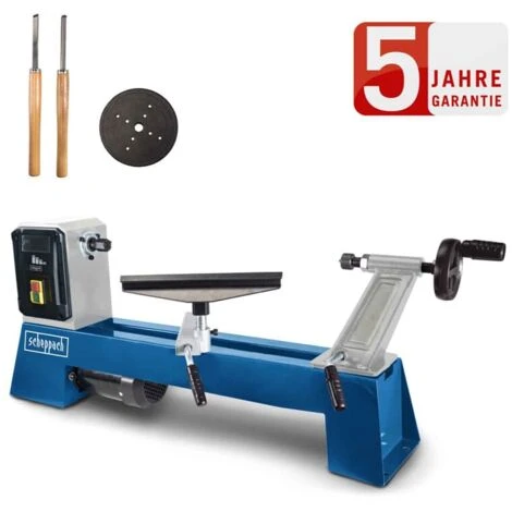 Scheppach DM500T Drechselbank Drechselmaschine Drehbank 500mm + Zubehör 3 Scheppach DM500T Drechselbank Drechselmaschine Drehbank 500mm + Zubehör