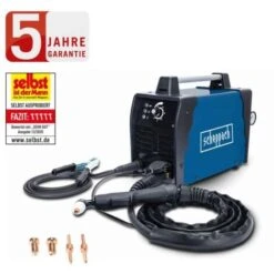 Scheppach Plasmaschneider PLC40 Bis 12 Mm Druckluftschlauch 3 Düsen 3 Elektroden