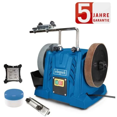 Scheppach Nass-Schleifsystem TIGER 5000S Nassschleifmaschine Mit Zubehör 200mm 3 Scheppach Nass-Schleifsystem TIGER 5000S Nassschleifmaschine Mit Zubehör 200mm