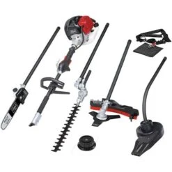 Scheppach 5IN1 Benzin Motorsense MTC42-5P Hochentaster Heckenschere Laubbläser
