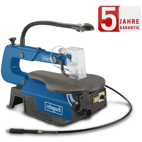 Scheppach Dekupiersäge DECO-FLEX 405mm Schnitttiefe Mit Flexibler Welle 3 Scheppach Dekupiersäge DECO-FLEX 405mm Schnitttiefe Mit Flexibler Welle