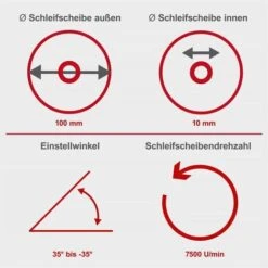 Scheppach Ketten Schärfgerät KS1200 100 Mm 220 W 9 Scheppach Ketten Schärfgerät KS1200 100 Mm 220 W -Scheppach 43865946 3