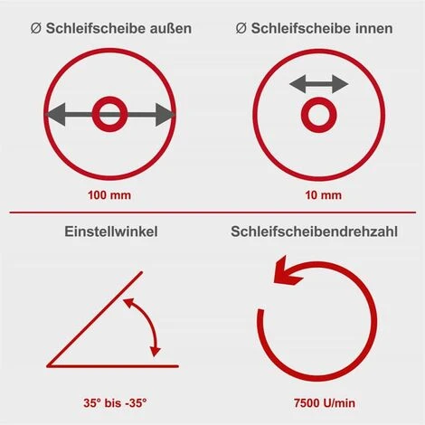 Scheppach Ketten Schärfgerät KS1200 100 Mm 220 W 5 Scheppach Ketten Schärfgerät KS1200 100 Mm 220 W – Bild 3