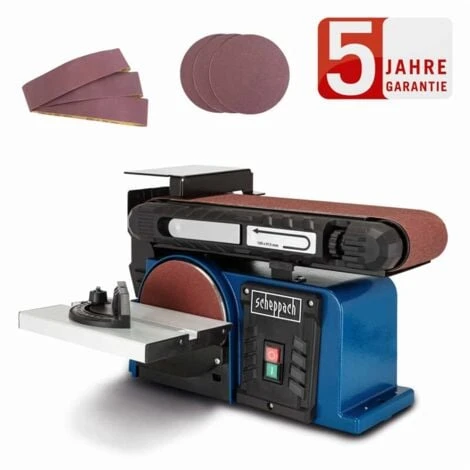Scheppach Band- Und Tellerschleifer BTS900 150mm Weiterentwicklung Des BTS800 3 Scheppach Band- Und Tellerschleifer BTS900 150mm Weiterentwicklung Des BTS800