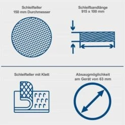 Scheppach Band- Und Tellerschleifer BTS900 150mm Weiterentwicklung Des BTS800 9 Scheppach Band- Und Tellerschleifer BTS900 150mm Weiterentwicklung Des BTS800 -Scheppach 43894600 3