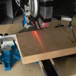 Scheppach Kapp-Zugsäge HM216SPX 2000 W 2 Alu Werkstückauflagen 2. Sägeblatt -Scheppach 43894605 3