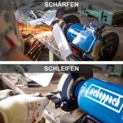 Scheppach Doppelschleifer SM150L 150mm Schleifmaschine Schleifbock 400Watt 230 11 Scheppach Doppelschleifer SM150L 150mm Schleifmaschine Schleifbock 400Watt 230 -Scheppach 43897460 5