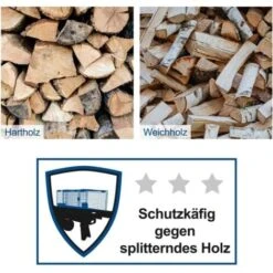 Scheppach Holzspalter HL760L, 7 T, 230V, Liegend Max. 520 Mm Spaltgutablage 11 Scheppach Holzspalter HL760L, 7 T, 230V, Liegend Max. 520 Mm Spaltgutablage -Scheppach 43999971 5