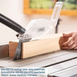 Scheppach Tischkreissäge HS115 2000W Mit Untergestell 2 Tischverbreiterungen 9 Scheppach Tischkreissäge HS115 2000W Mit Untergestell 2 Tischverbreiterungen -Scheppach 44322080 4