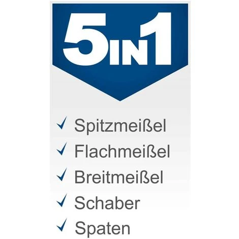 Scheppach AERO²SPADE Druckluftspaten 6,3b Drucklufthammer Spaten Druckluftmeißel 4 Scheppach AERO²SPADE Druckluftspaten 6,3b Drucklufthammer Spaten Druckluftmeißel – Bild 2