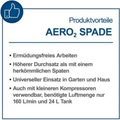 Scheppach AERO²SPADE Druckluftspaten 6,3b Drucklufthammer Spaten Druckluftmeißel 9 Scheppach AERO²SPADE Druckluftspaten 6,3b Drucklufthammer Spaten Druckluftmeißel -Scheppach 44499444 3