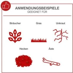 Scheppach 4IN1 Benzin Motorsense MT33P Hochentaster Heckenschere Kettensäge -Scheppach 48838630 4