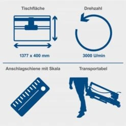 Scheppach Fliesenschneider FS4700 1200W 1200x40mm Fliesenschneidemaschine 11 Scheppach Fliesenschneider FS4700 1200W 1200x40mm Fliesenschneidemaschine -Scheppach 49766028 5