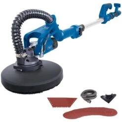 Scheppach Trockenbauschleifer DS930, 5903805901, 215mm, 710 Watt, Teleskopierbar, 2 Schleifteller