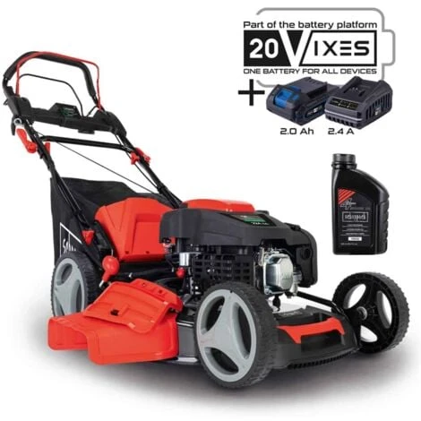 Scheppach Benzin Rasenmäher MS225-53E 7PS Mit Antrieb + E-Start 53cm 3 Scheppach Benzin Rasenmäher MS225-53E 7PS Mit Antrieb + E-Start 53cm – Bild 2