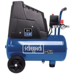 Scheppach 8bar Druckluft Kompressor HC25o Set Spiralschlauch + Zubehör 97 DB(A) 10 Scheppach 8bar Druckluft Kompressor HC25o Set Spiralschlauch + Zubehör 97 DB(A) -Scheppach 50410711 4