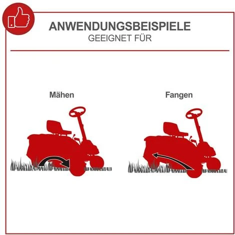 Scheppach Benzin Aufsitz Rasenmäher E-Start MR196-61 6,5PS Schnittbr.61cm 5 Scheppach Benzin Aufsitz Rasenmäher E-Start MR196-61 6,5PS Schnittbr.61cm – Bild 3