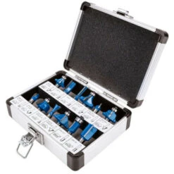 Set Mit 12 SCHEPPACH Fräsern Für Oberfräsen - 7902101601