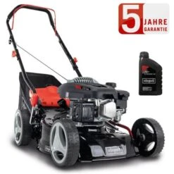 Scheppach Benzin Rasenmäher RM420 3in1 3,3PS Schnittbreite 42cm 0,6 L Öl